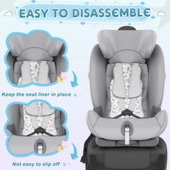 Pinkunn Gel Car Seat Cooling Pad cooling gel delivers quick surface chill.