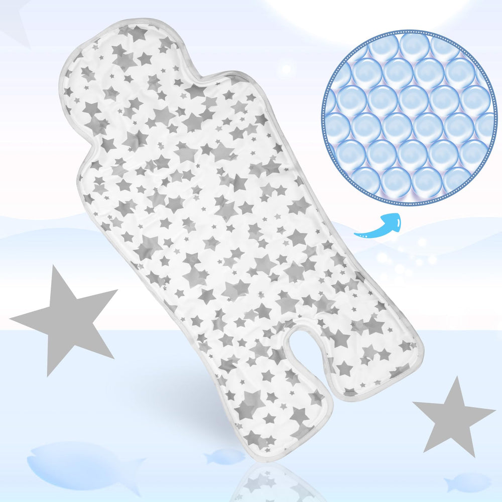 Pinkunn Gel Car Seat Cooling Pad ideal for indoor and outdoor use.