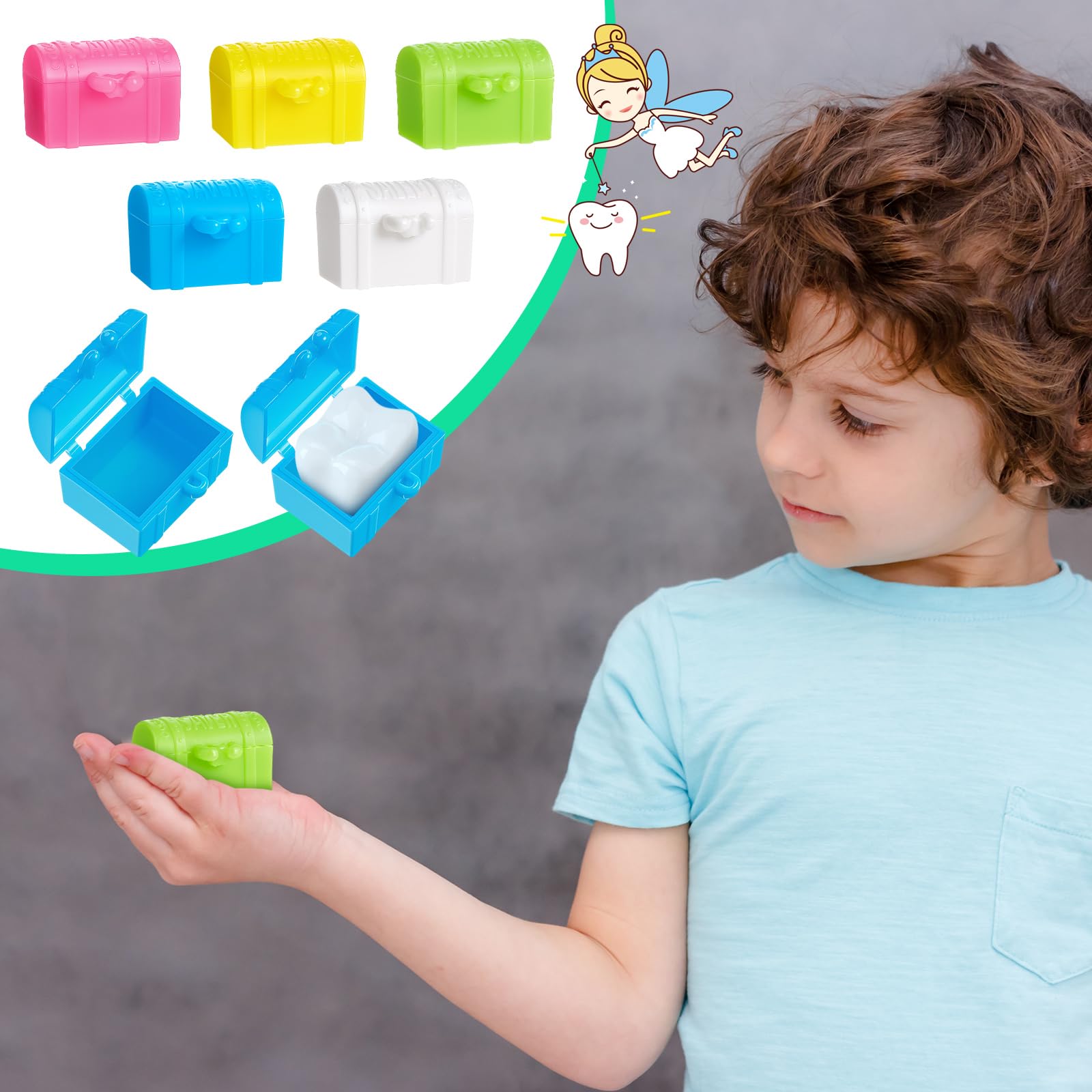 Pinkunn memory-keeper tooth box helps preserve precious childhood moments.
