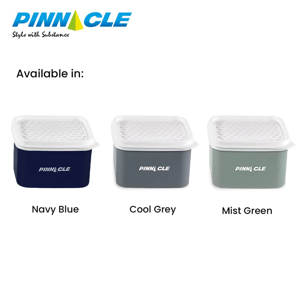 Pinnacle Leftover-friendly 8oz snack container ideal for daycare or picnics.