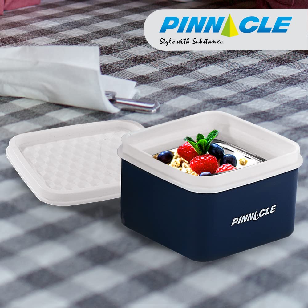 Pinnacle Portable kids meal storage fits diaper bag or stroller for busy days.