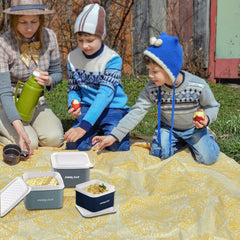 Pinnacle Toddler 8oz thermal food storage designed for warm meals at daycare or school.