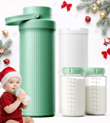 PINNGUSHI breast milk cooler front view showing portable all-day cooling