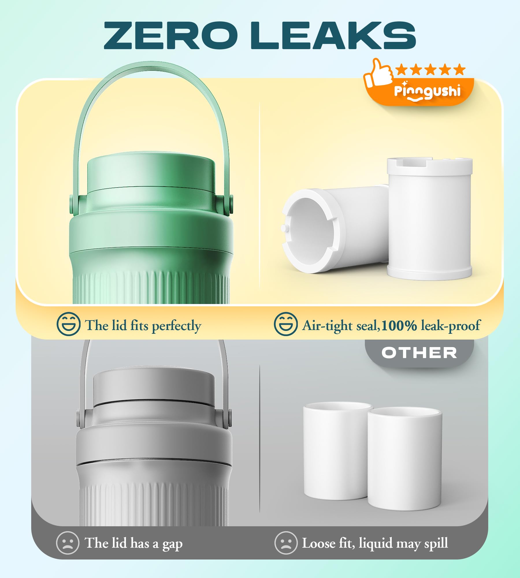 PINNGUSHI wide-mouth bottle compatibility at 2.56 inches