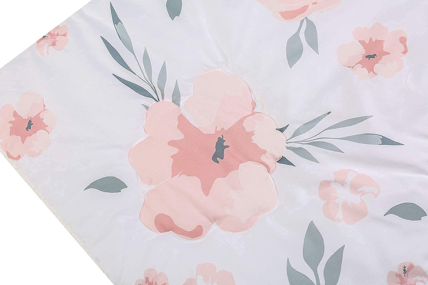 PINNKKU floral baby blanket offering cozy warmth for naps and cuddles.