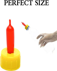 Pinovk Pritchard Nipples slip-tip and luer-lock compatibility with syringes