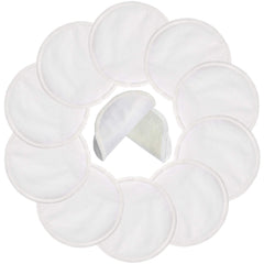 PINOWU nursing pads pack front view, 10-pack for everyday protection and comfort