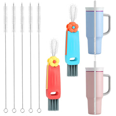 Pinsit straw-cleaner-stanley-pack with extra-long reach for thorough bottle cleaning