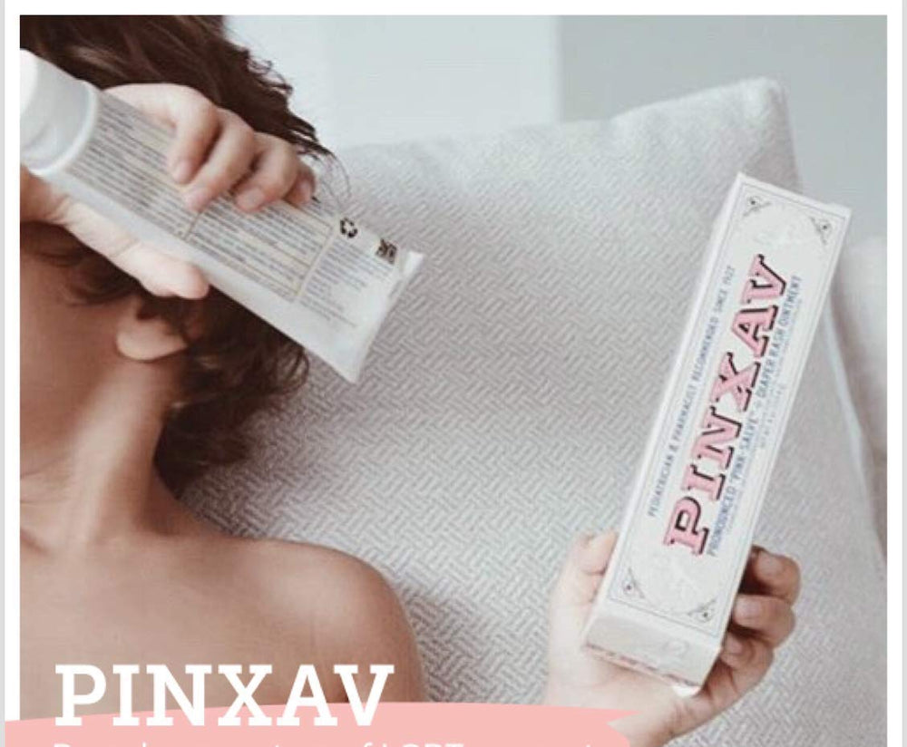 PINXAV Healing Cream applied to bed sores for protective barrier and comfort.