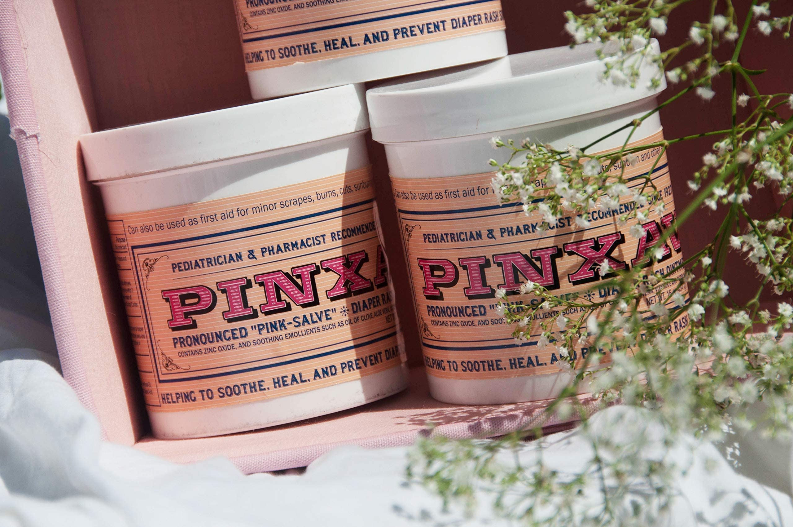 PINXAV Healing Cream 16oz jar close-up for long-term family first aid