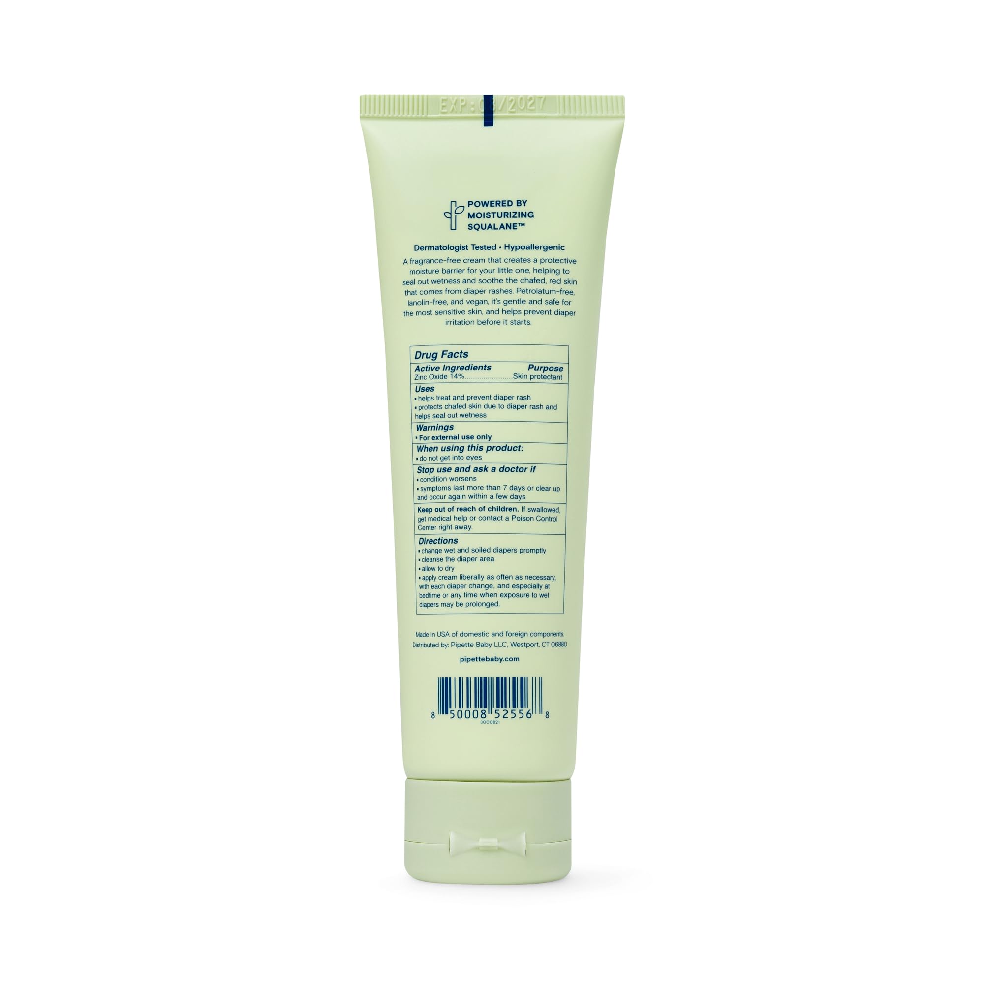 Pipette sugarcane-derived squalane ingredient highlight for moisture balance