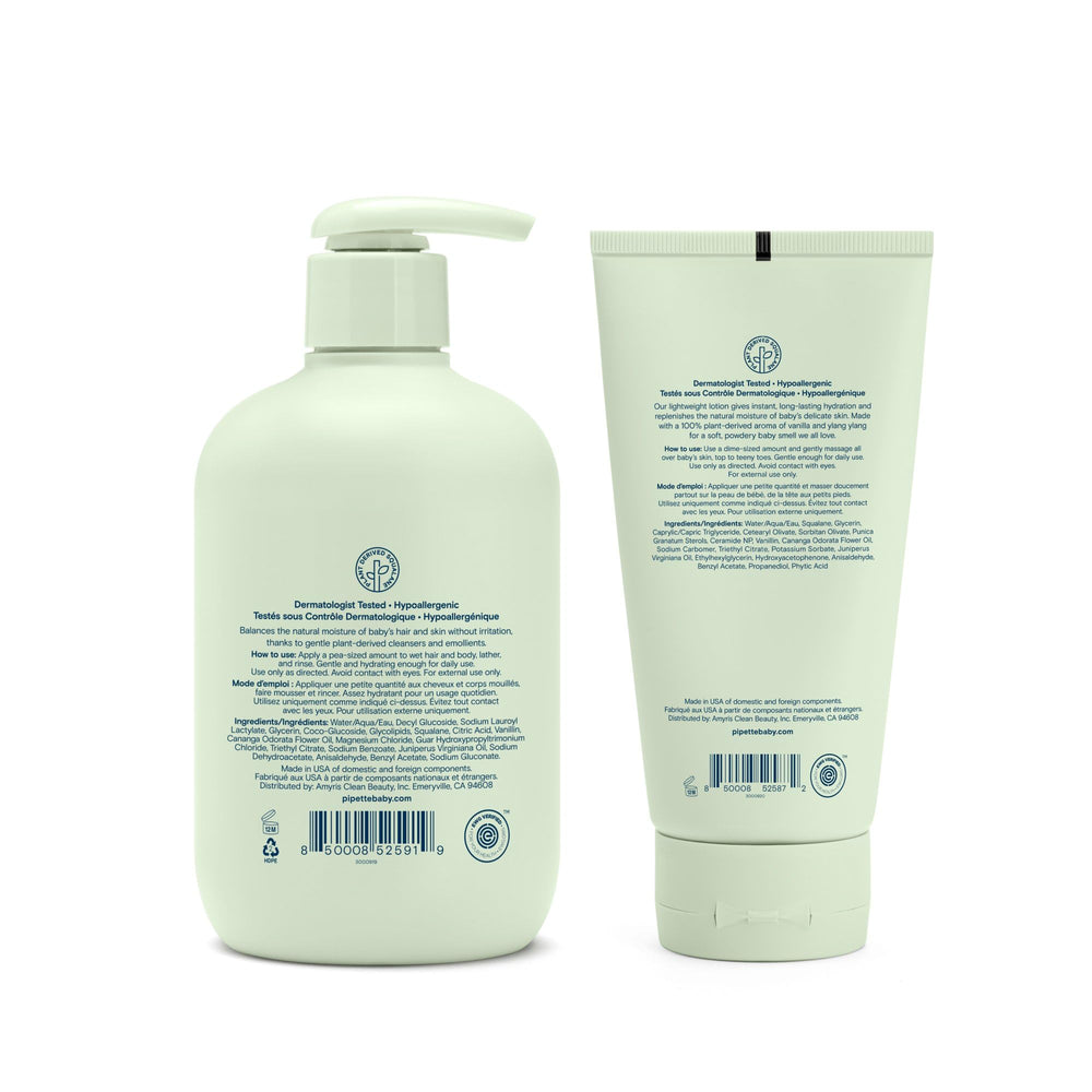 Family bath time with Pipette products offering safe care for newborns and kids
