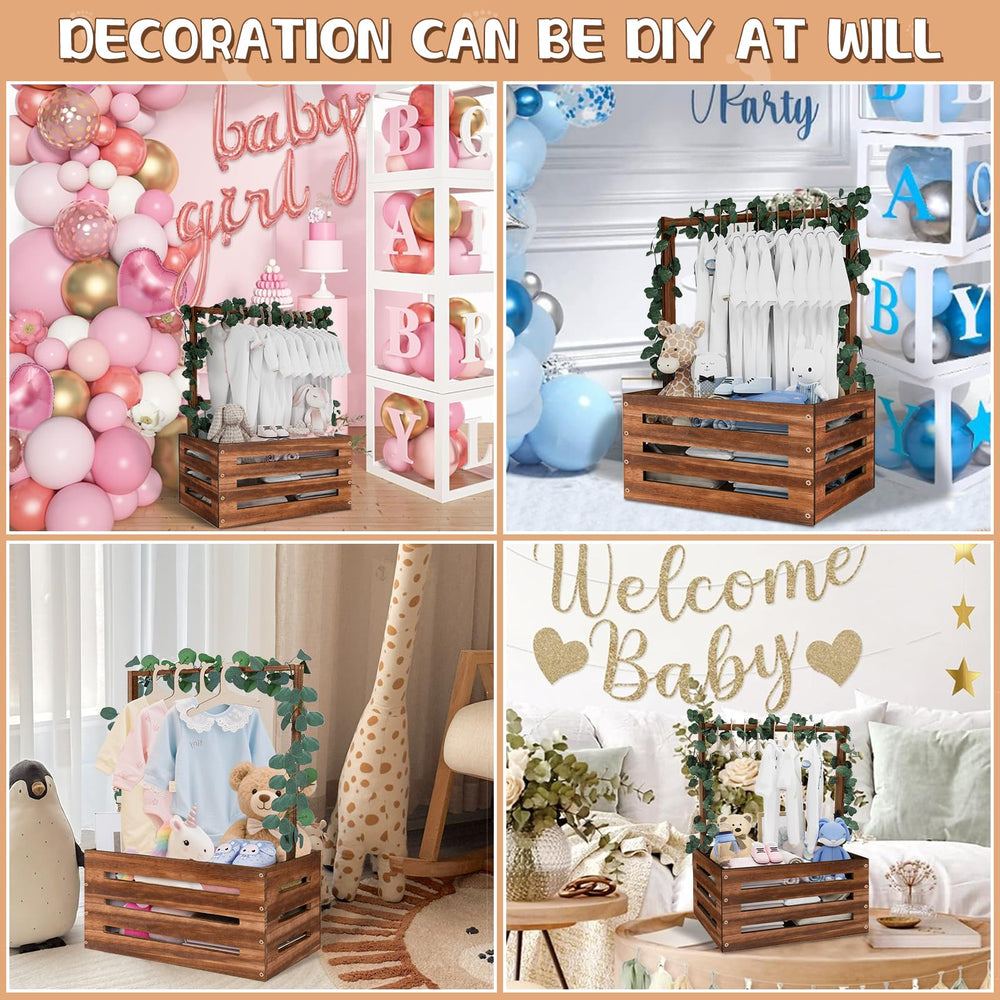 PIPIONE green leaf accent adds charming nursery decor detail