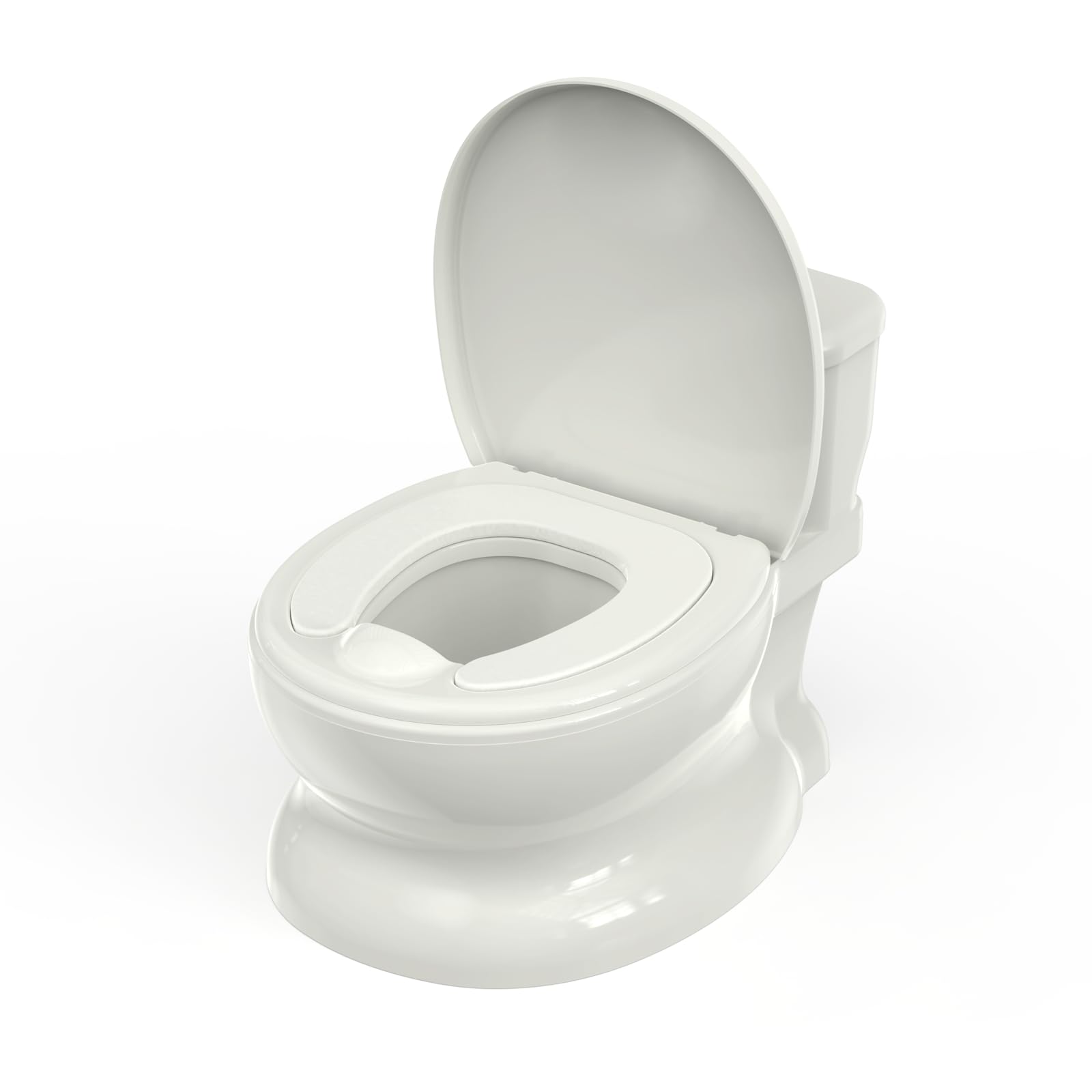 PipNest potty flushing button white enhances interactive potty training.