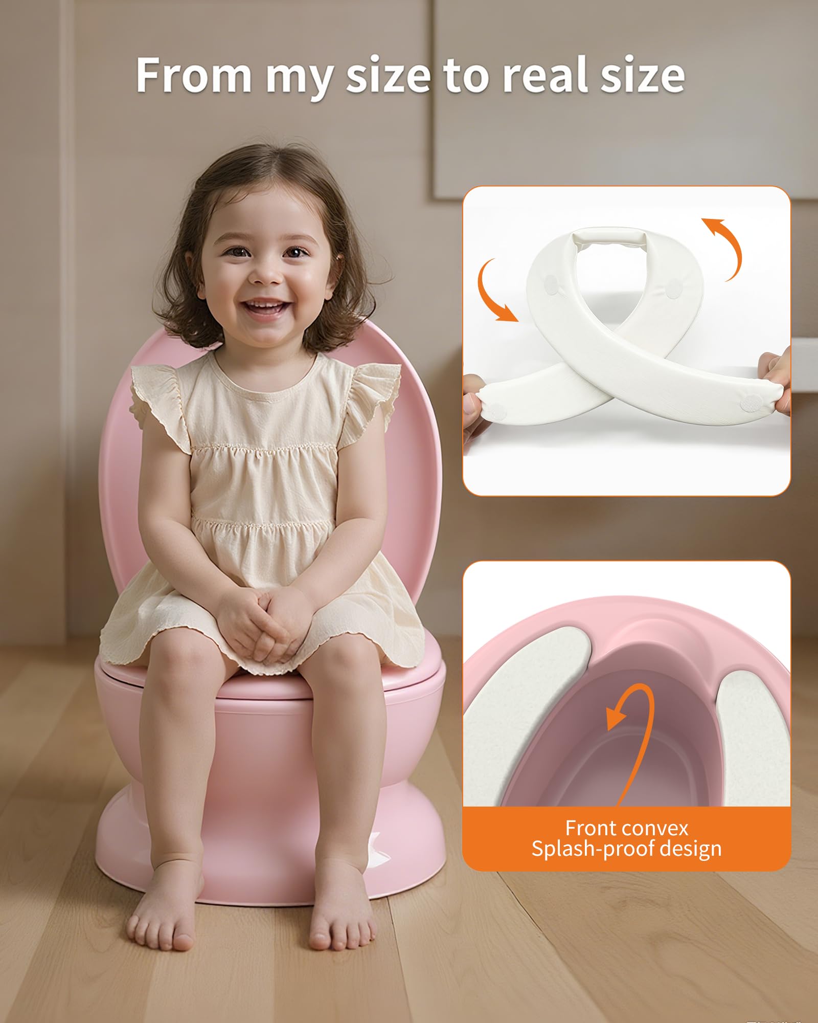 PipNest potty soft seat cushion adds toddler comfort during training sessions.