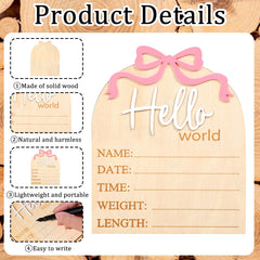 Piriuuo oak material sign close-up showing smooth finish for nursery decor