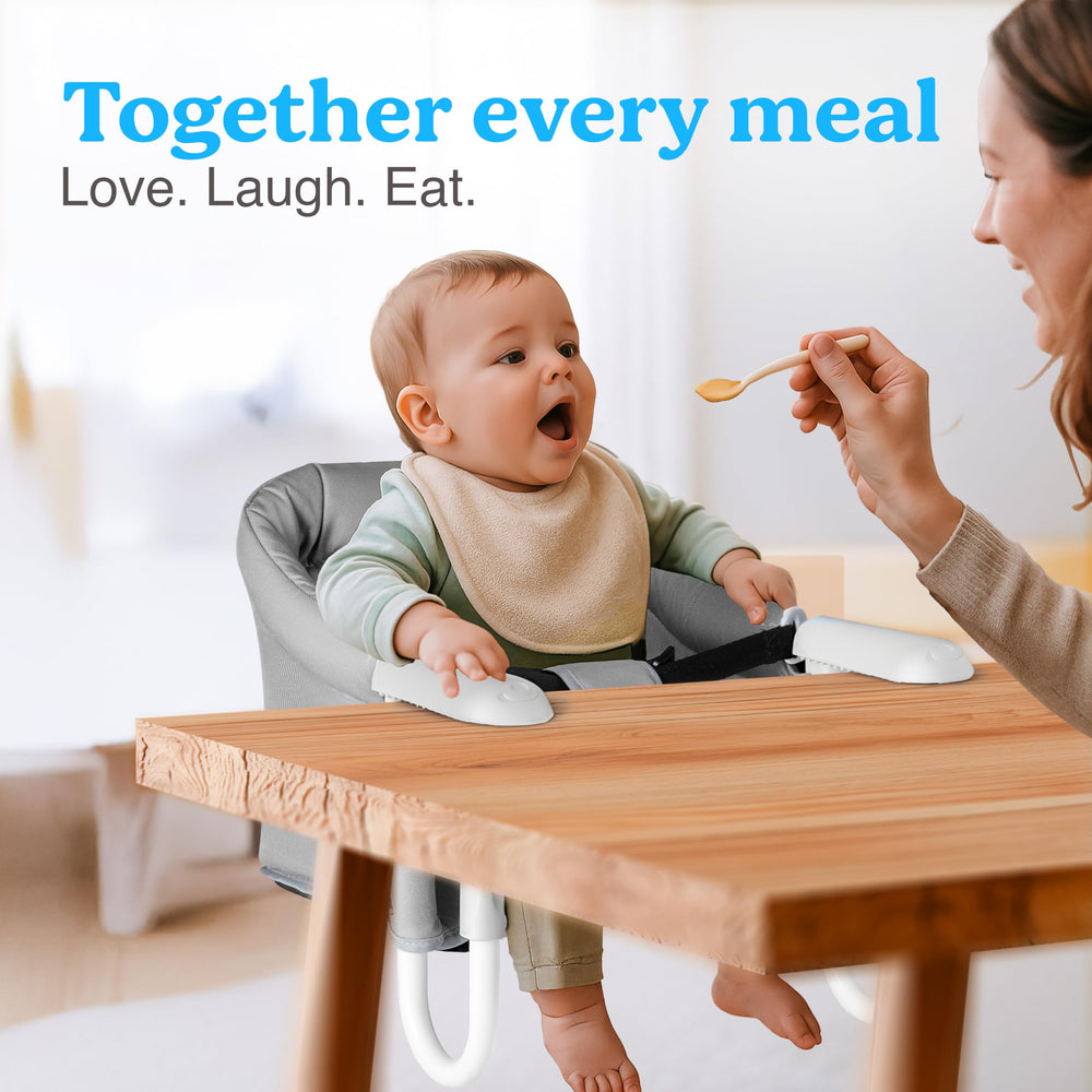 Pivvital 5-point safety harness keeps your child secure.
