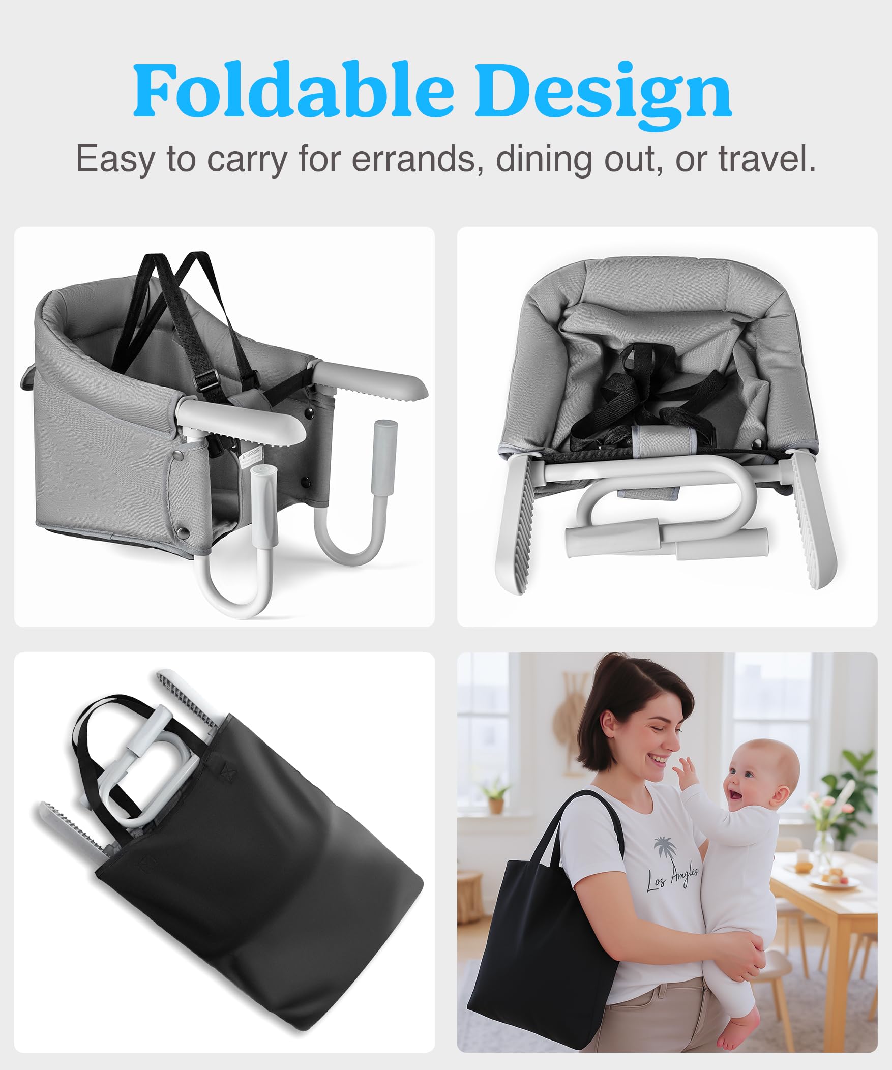 Pivvital compact carry bag stores chair and essentials on the go.