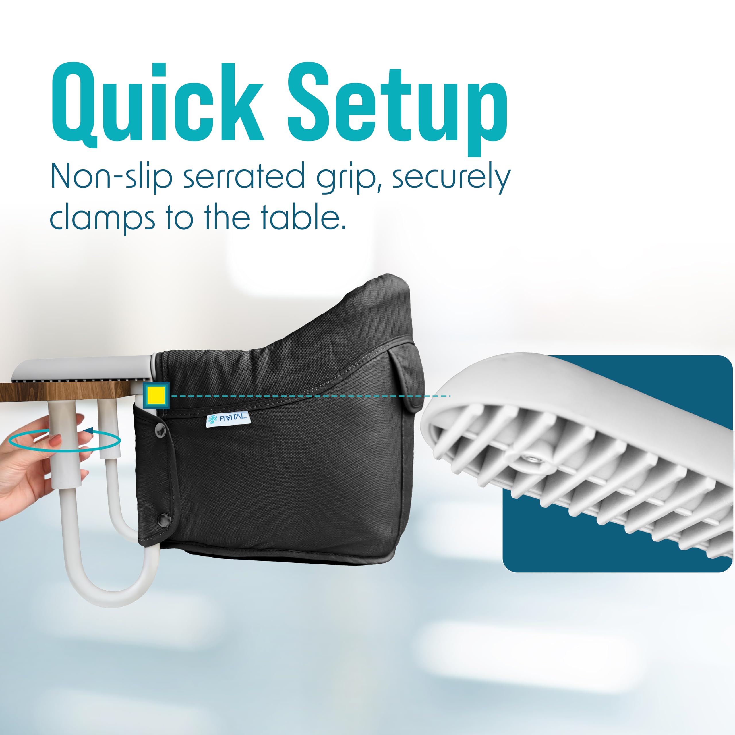 Pivvital travel-friendly lightweight design for vacations.