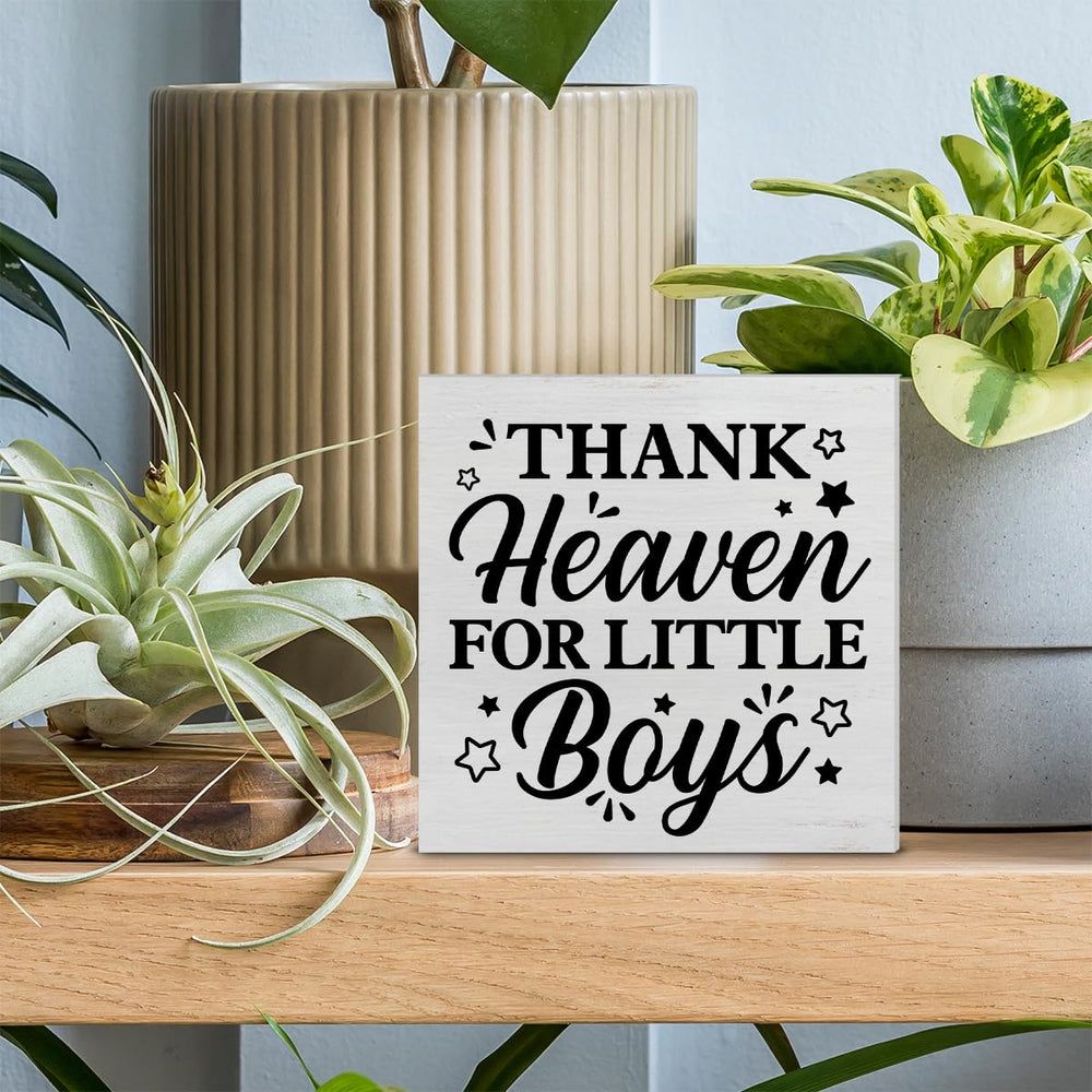 PIXCEOS wall or tabletop display box sign versatile accent for shelf or wall.