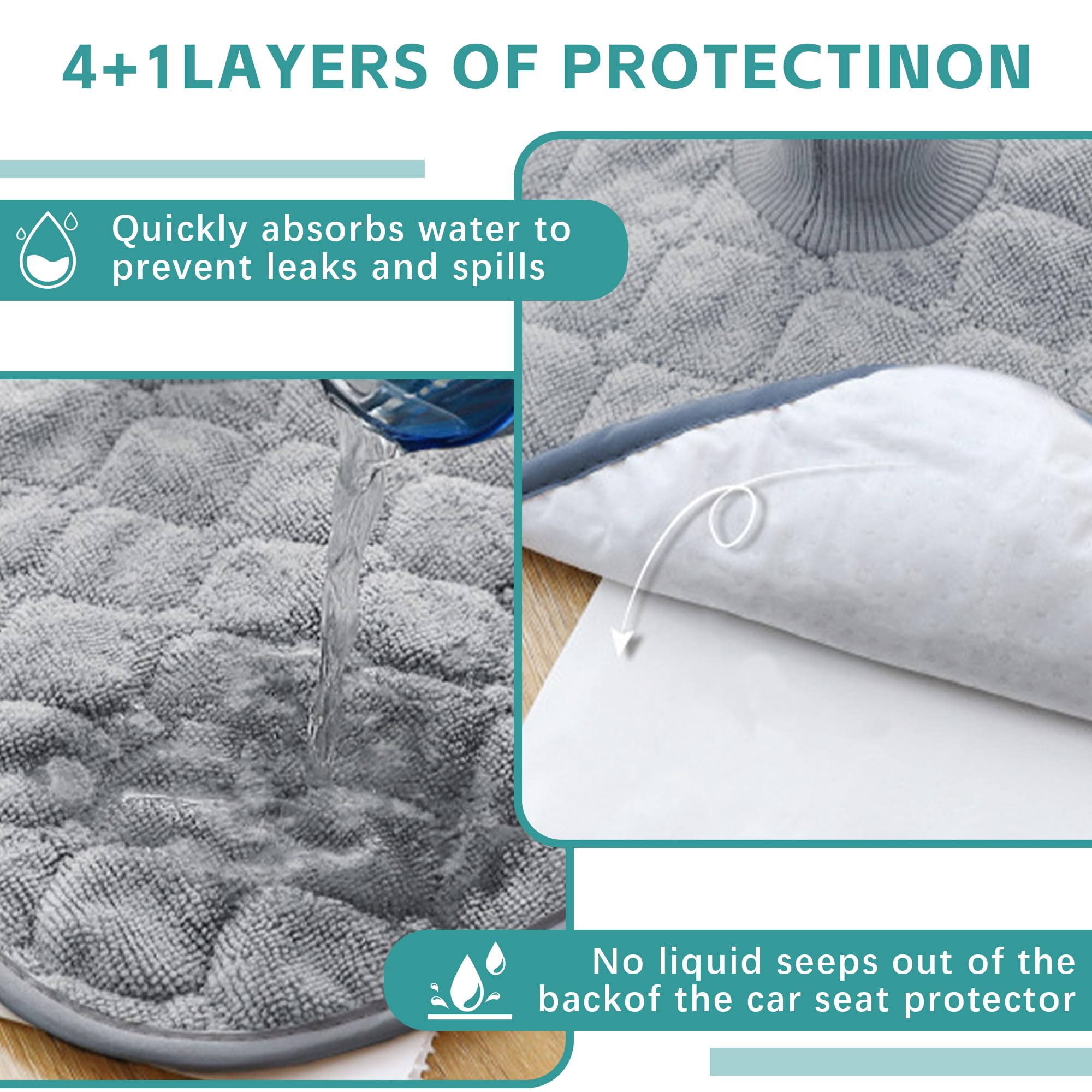Piyl universal-fit protector for car seats and strollers offers versatile protection.