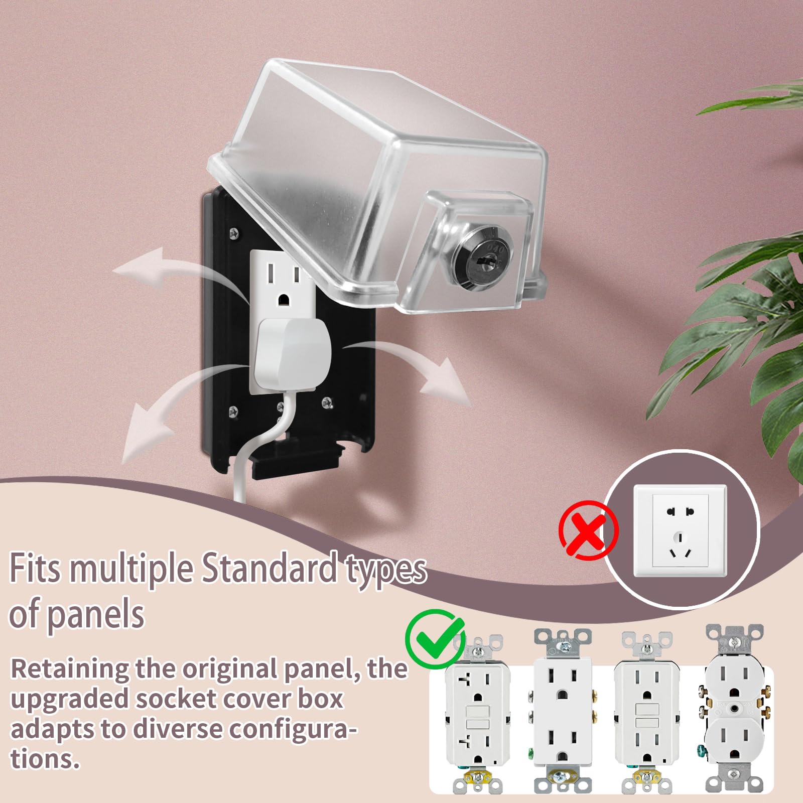 PKLIYH hardware included for quick installation and setup