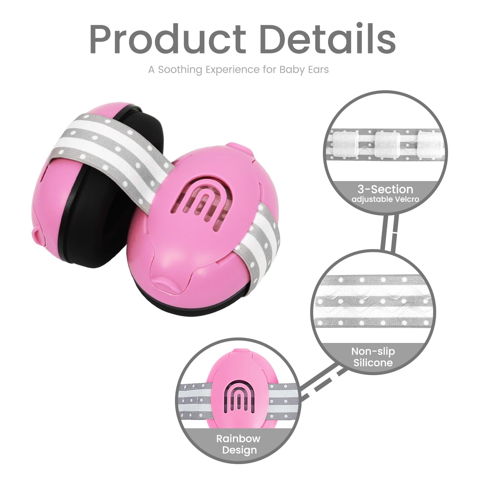 Plantureco Sensory-support earmuffs help in crowded environments during events.