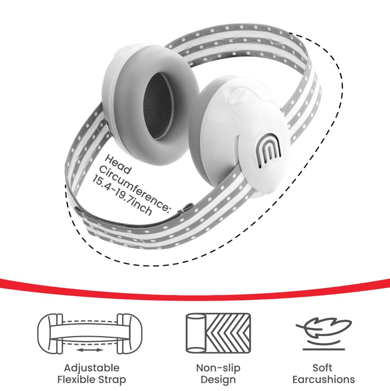 PLANTURECO Headphones soft-hypoallergenic-cushions provide gentle comfort on sensitive skin