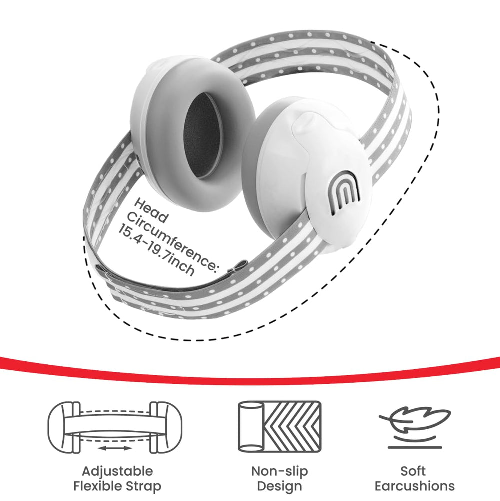 PLANTURECO Headphones soft-hypoallergenic-cushions provide gentle comfort on sensitive skin