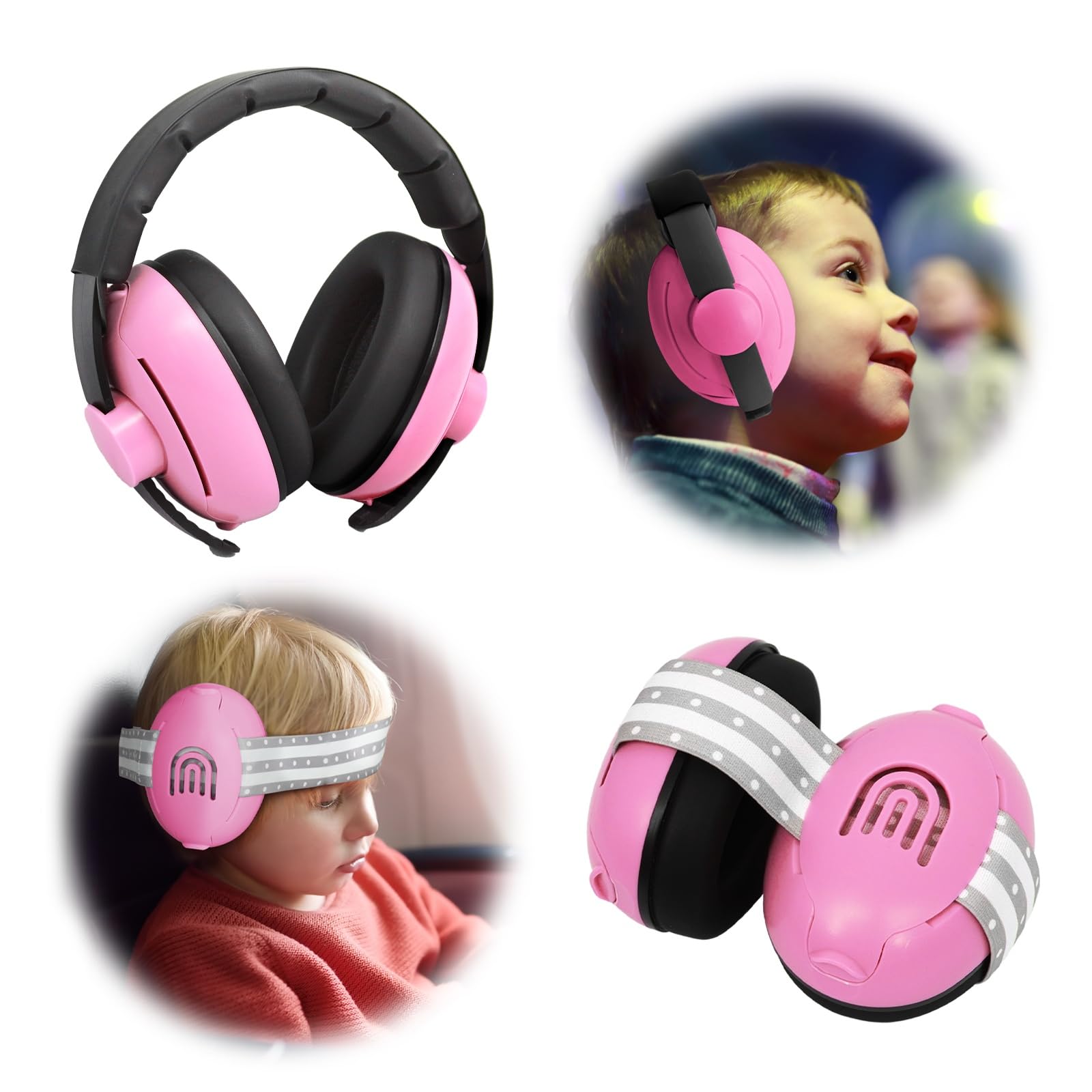 PLANTURECO playful rainbow pattern makes hearing protection fun