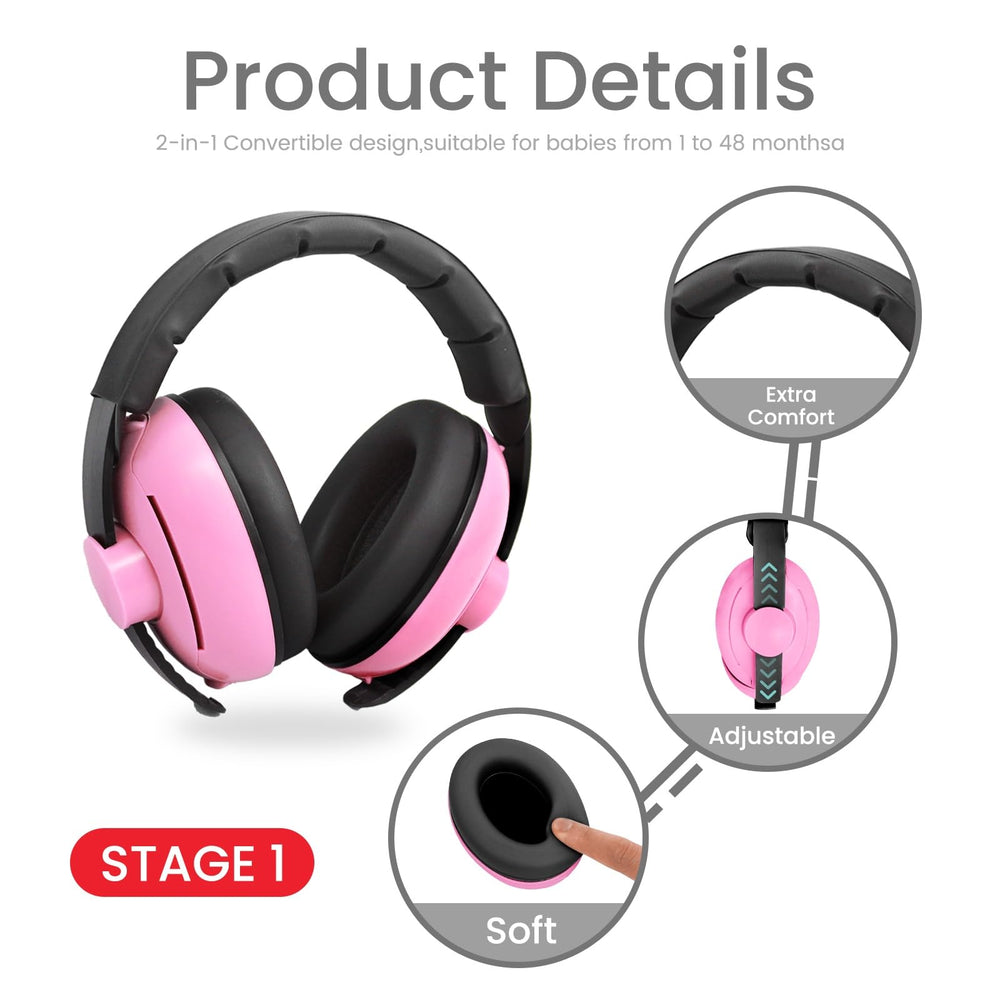PLANTURECO two interchangeable headbands grow with your child