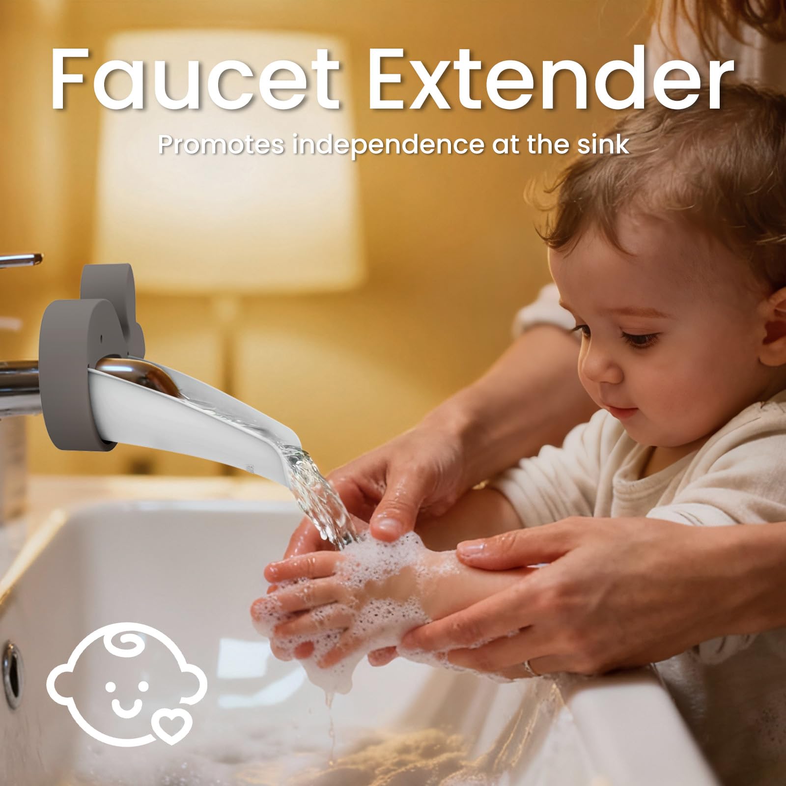 Plantureco universal faucet fit demonstrates compatibility with most spouts.