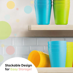 PLASKIDY Kids Cups are dishwasher-safe for fast, easy cleanup after meals.