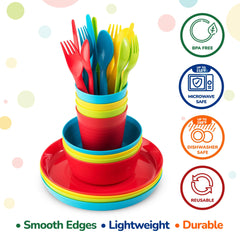 PLASKIDY bowls image emphasizing sturdy toddler meals