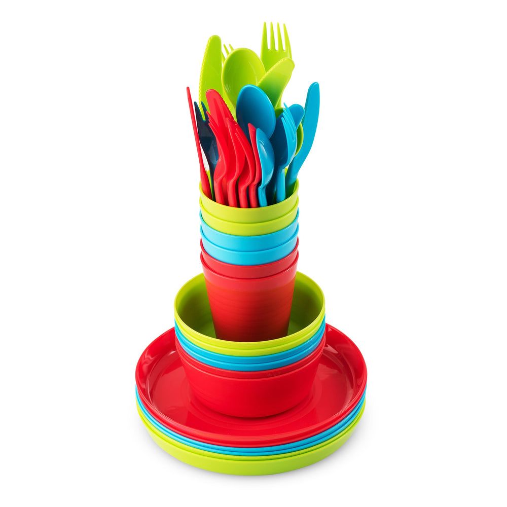 PLASKIDY kids dinnerware plates image for mess-free meals
