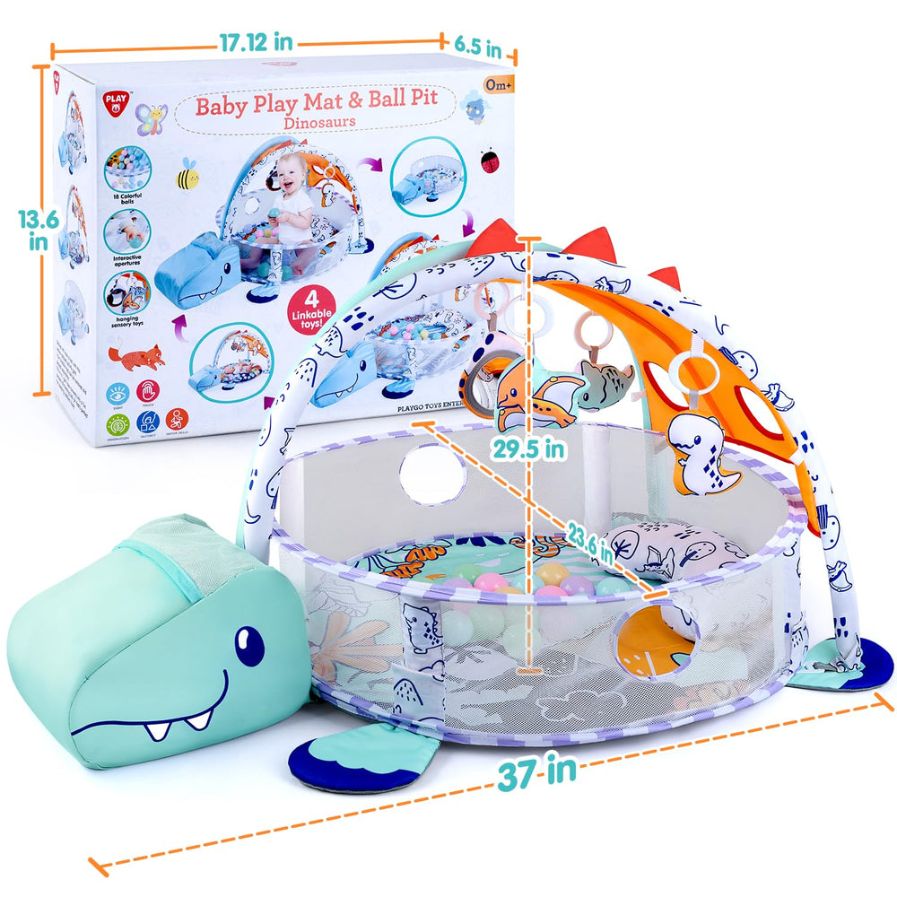 PLAY 4-in-1 Ready Mat image ready for newborn to toddler play.