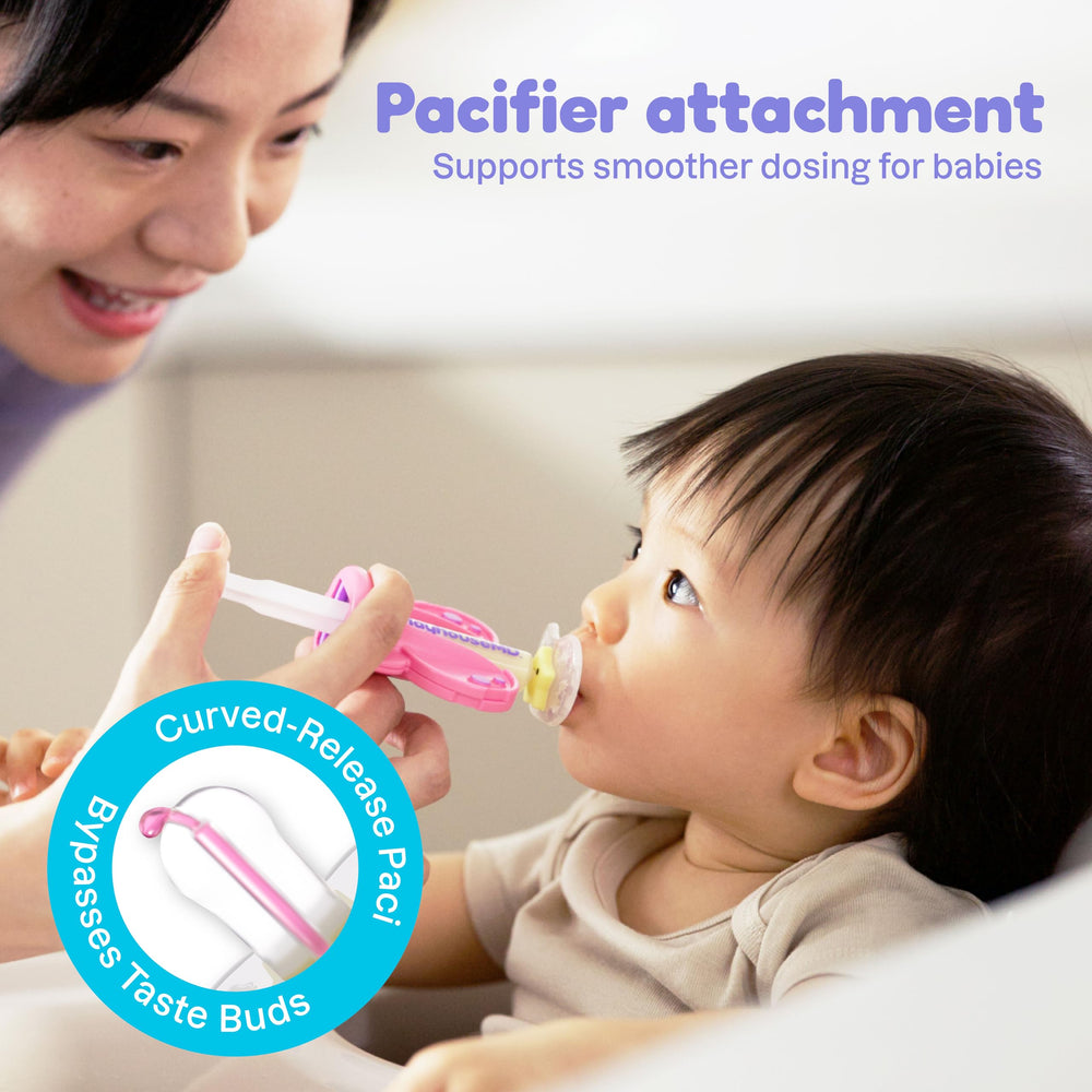 Playhouse MD butterfly includes 5ml and 10ml oral syringes