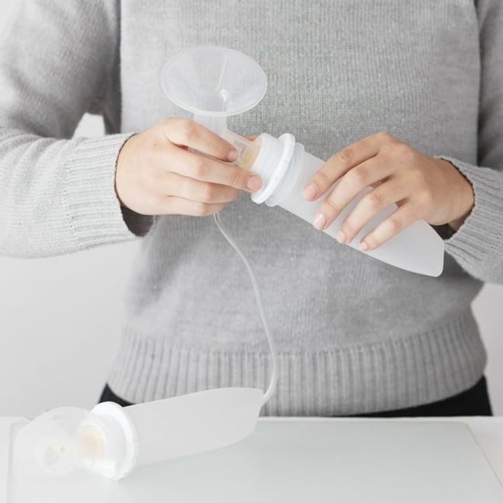 Playtex Baby air-free feeding system supports comfortable feeding sessions
