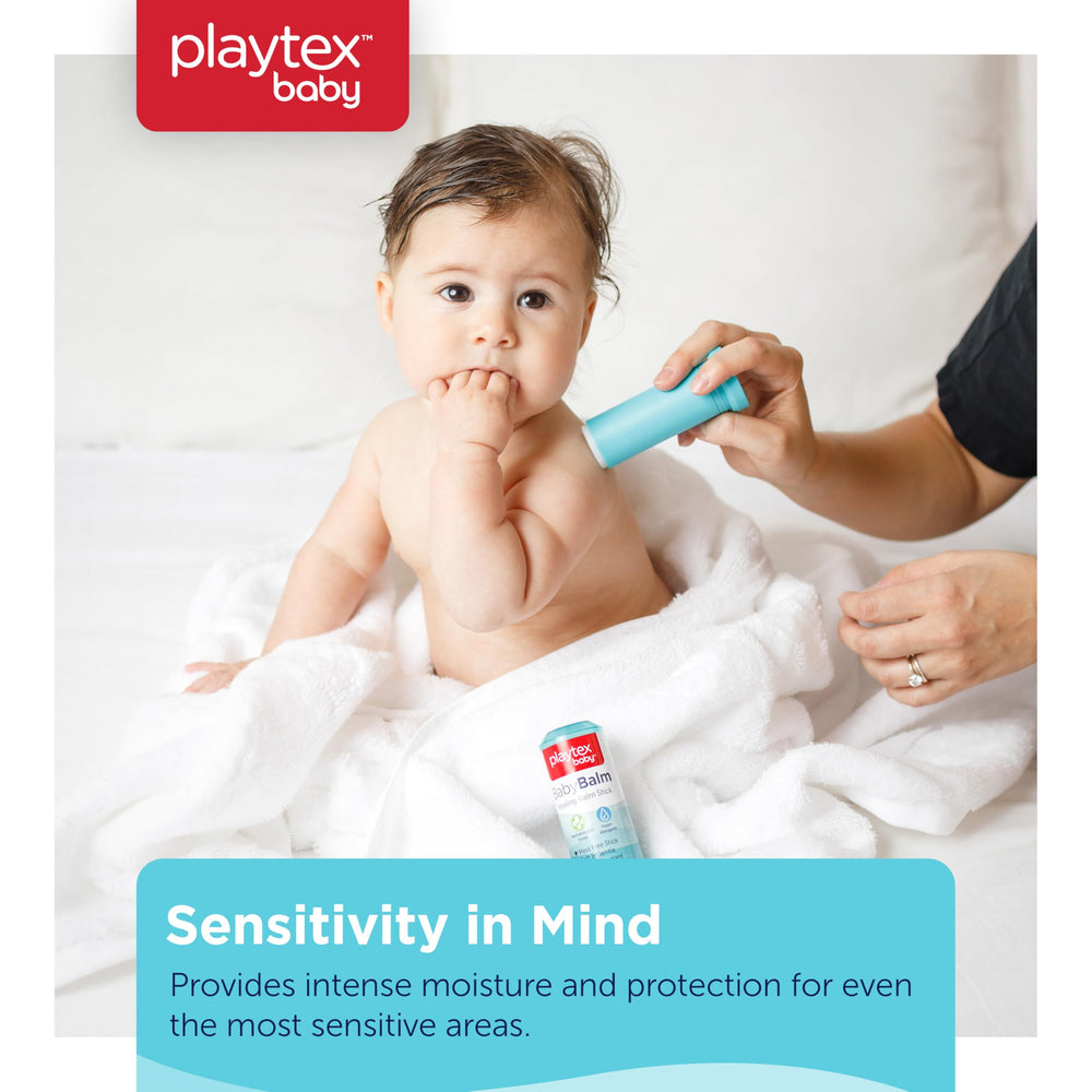 Playtex Baby Healing Ointment Balm Stick twist-up design for mess-free application.