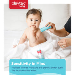 Playtex Baby Healing Ointment Balm Stick twist-up design for mess-free application.