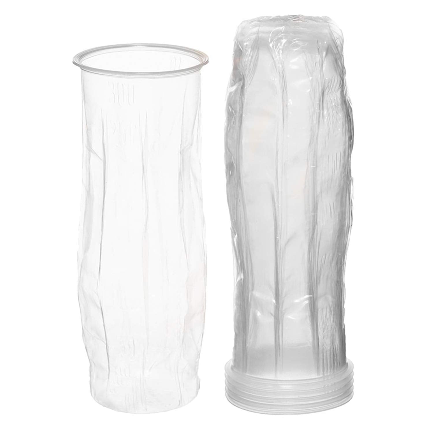 Playtex Baby Nurser Drop-Ins in-bottle setup demonstrates quick, mess-free filling.