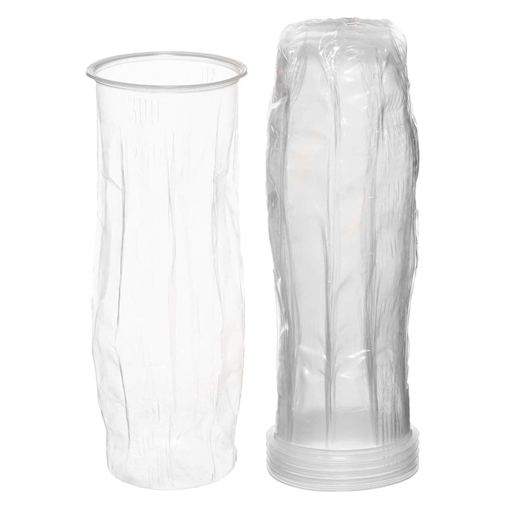 Playtex Baby Nurser Drop-Ins in-bottle setup demonstrates quick, mess-free filling.