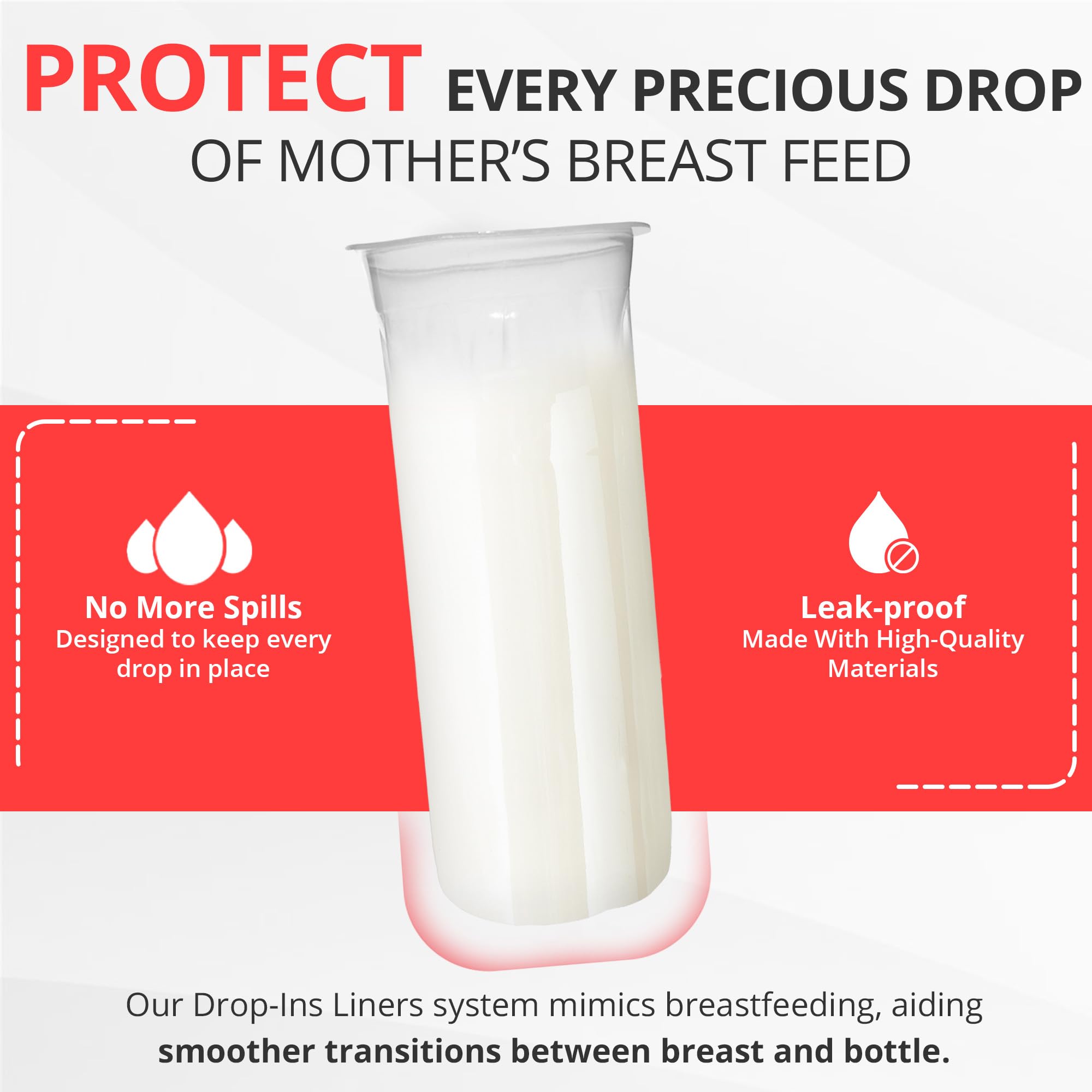 Playtex Baby Nurser gas-reduction liners support smoother feeding sessions.