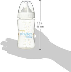 Playtex Baby Simply Complete bottle features whimsical star design for child-friendly style.