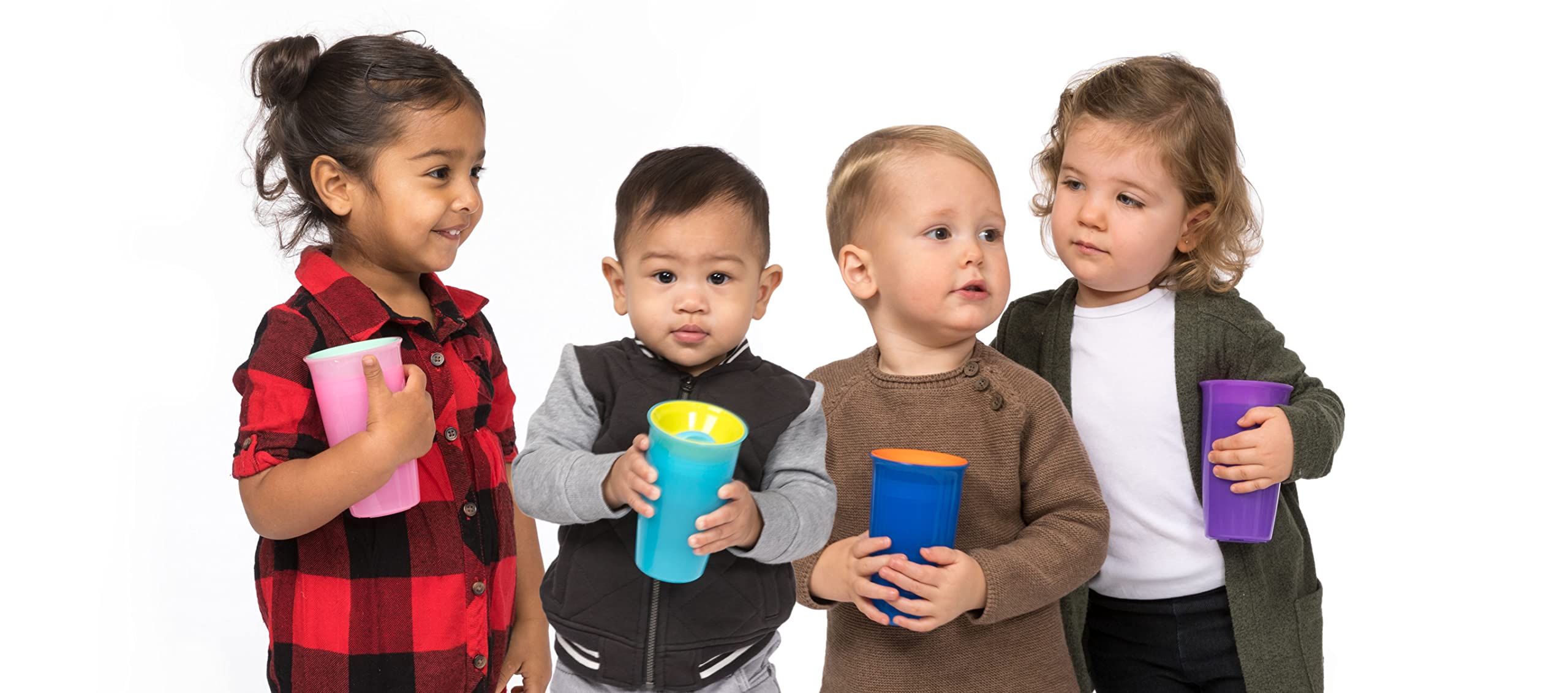 Playtex Baby Sipsters 360 toddler-friendly two-piece design supports independent sipping