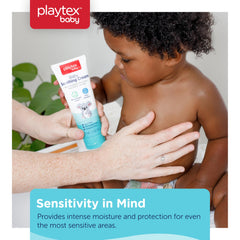Playtex Baby Vapor Cream natural-ingredients-label notes dye-free, parabens-free formula