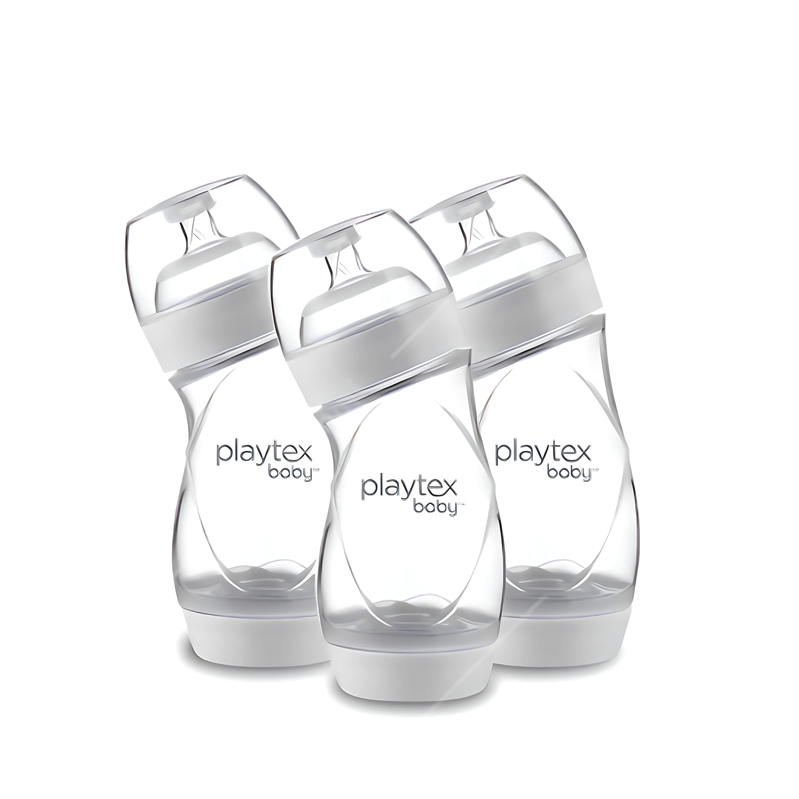 Playtex Baby Ventaire bottle vent reduces air intake for calmer feeding sessions.