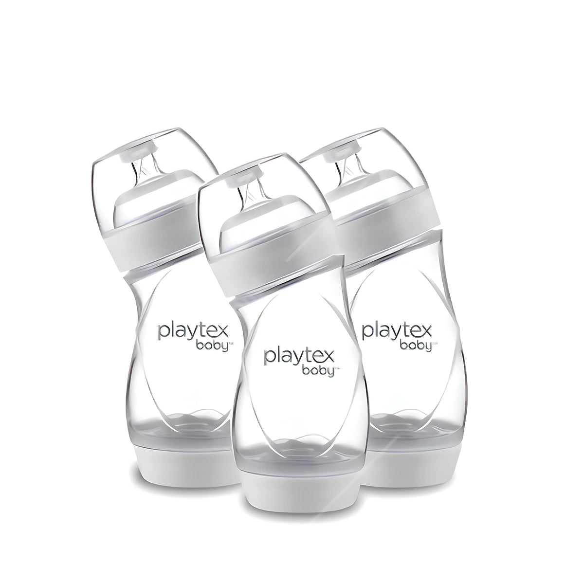 Playtex Baby Ventaire bottle vent reduces air intake for calmer feeding sessions.