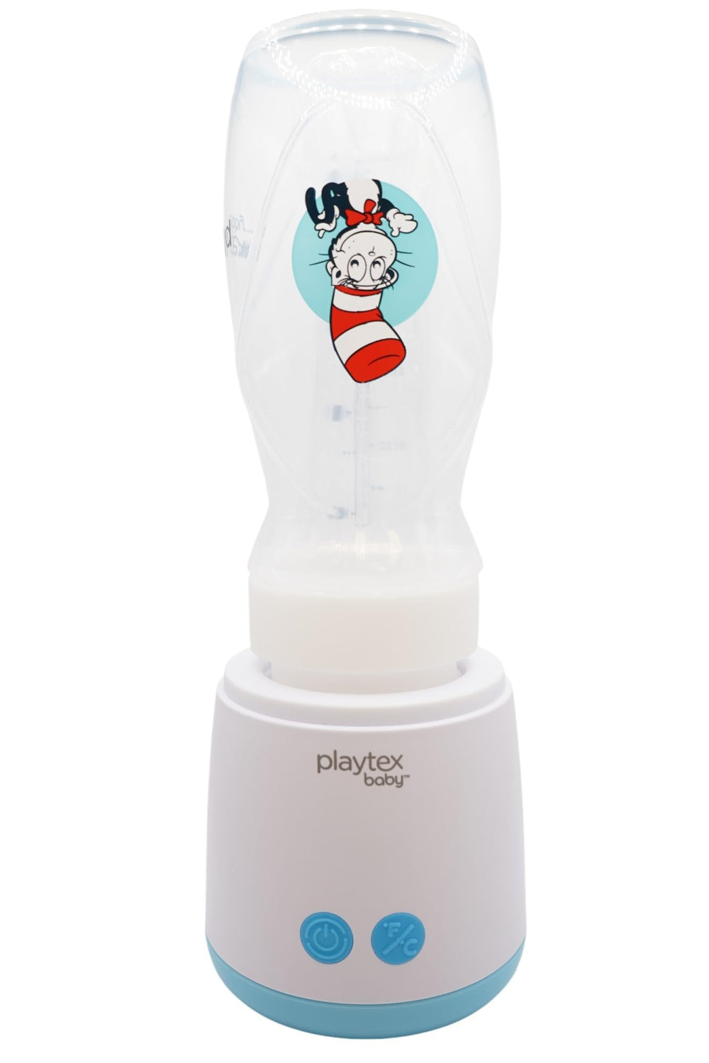 Playtex Baby Vortex Bottle Warmer bottle-adaptors ensure compatibility with common brands.