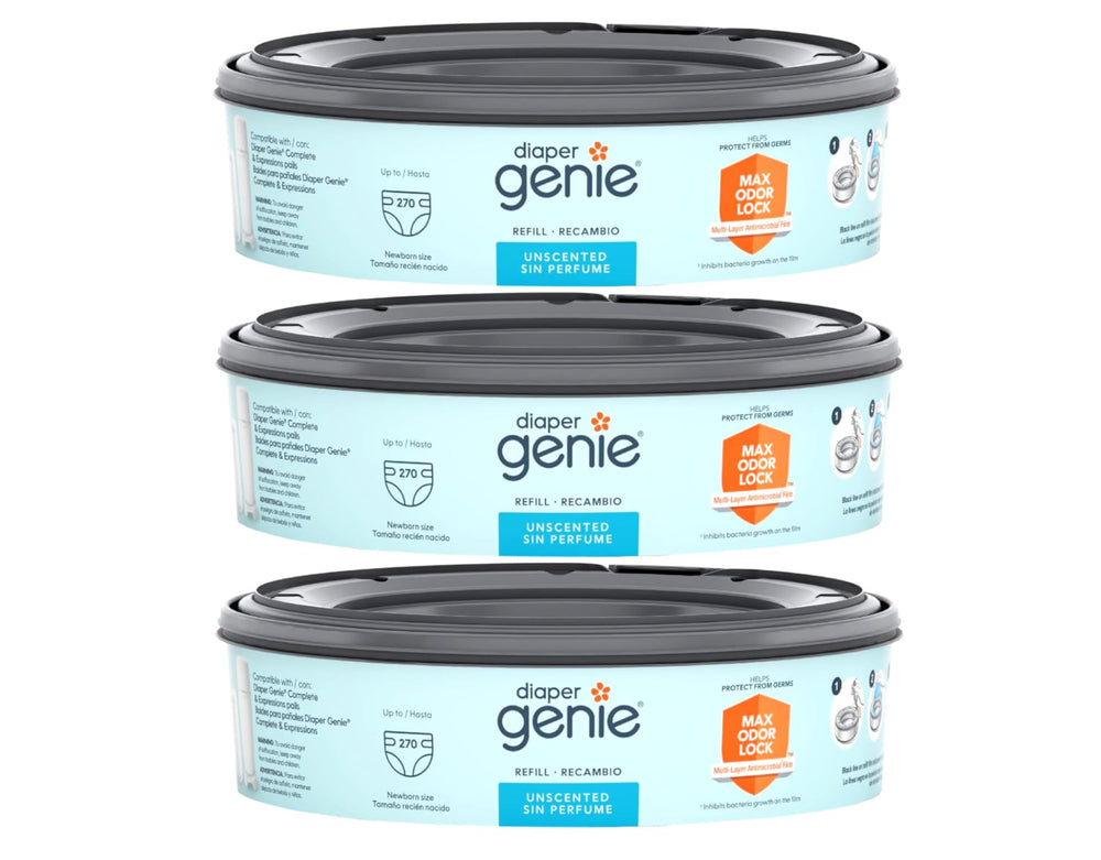 Playtex Diaper Genie refill roll for convenient diaper disposal.